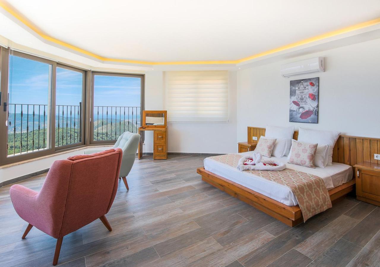 Villa 5 Sleeps 6 Isolated Pool See And Montain View-Villa Kartal Yuvasi Uzumlu  Dış mekan fotoğraf