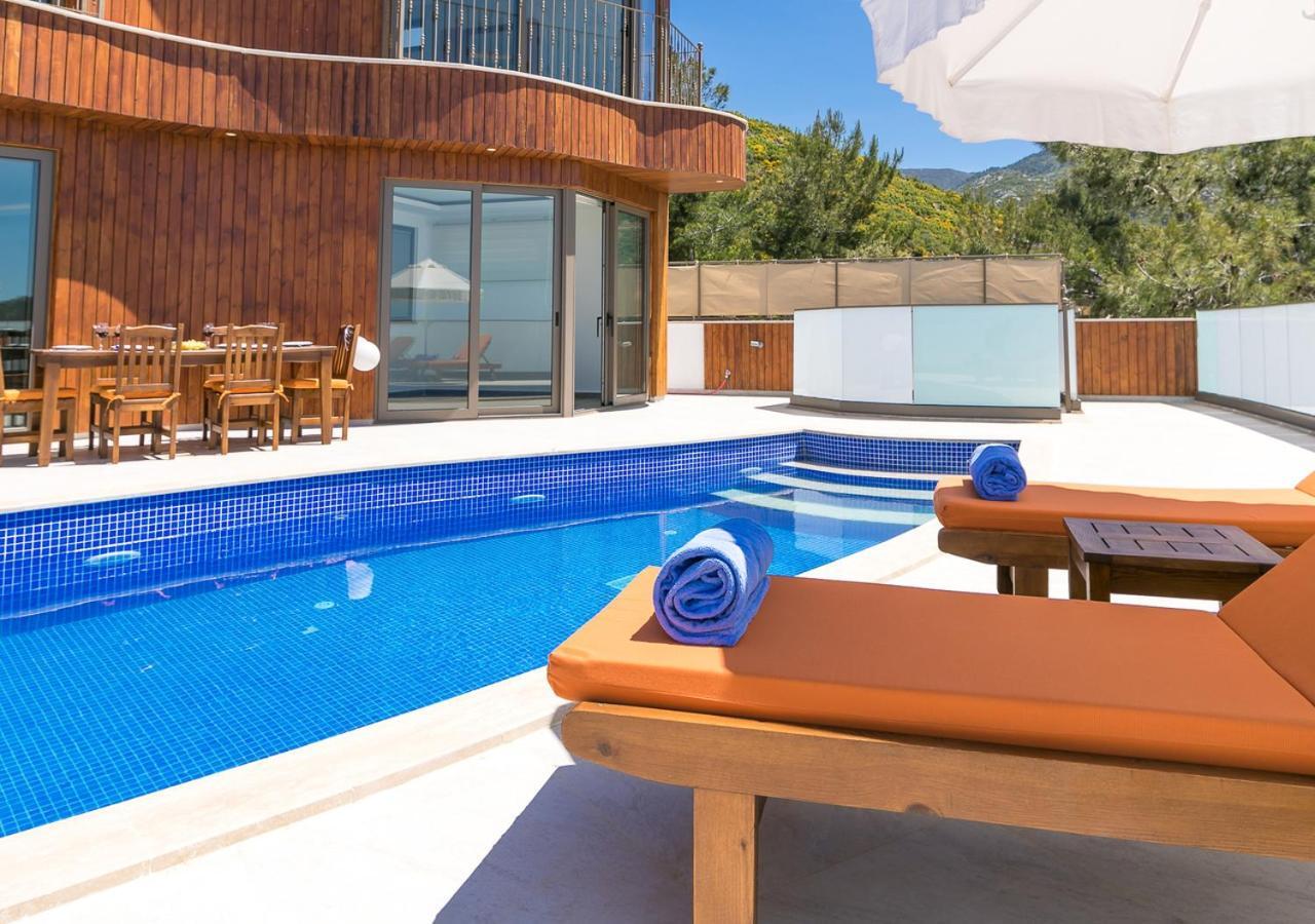 Villa 5 Sleeps 6 Isolated Pool See And Montain View-Villa Kartal Yuvasi Uzumlu  Dış mekan fotoğraf