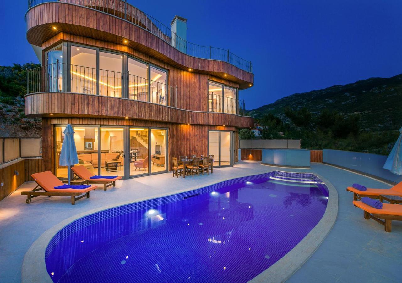Villa 5 Sleeps 6 Isolated Pool See And Montain View-Villa Kartal Yuvasi Uzumlu  Dış mekan fotoğraf