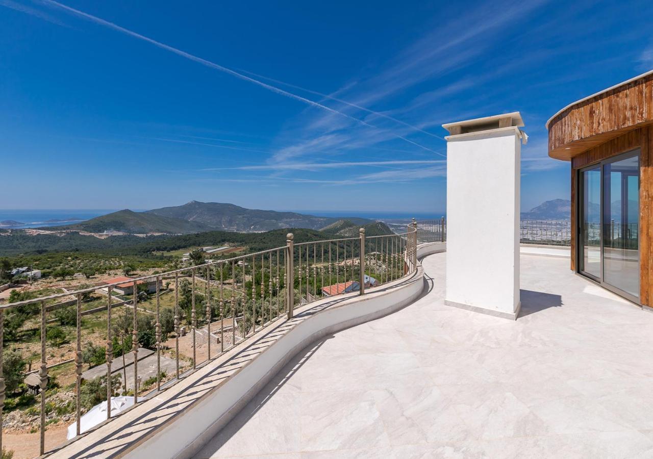 Villa 5 Sleeps 6 Isolated Pool See And Montain View-Villa Kartal Yuvasi Uzumlu  Dış mekan fotoğraf